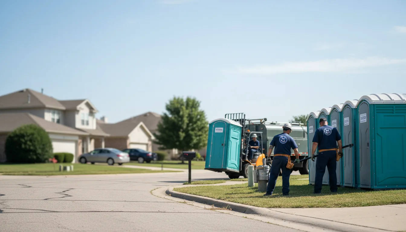 Porta Potty Rental in Colwich, KS near me